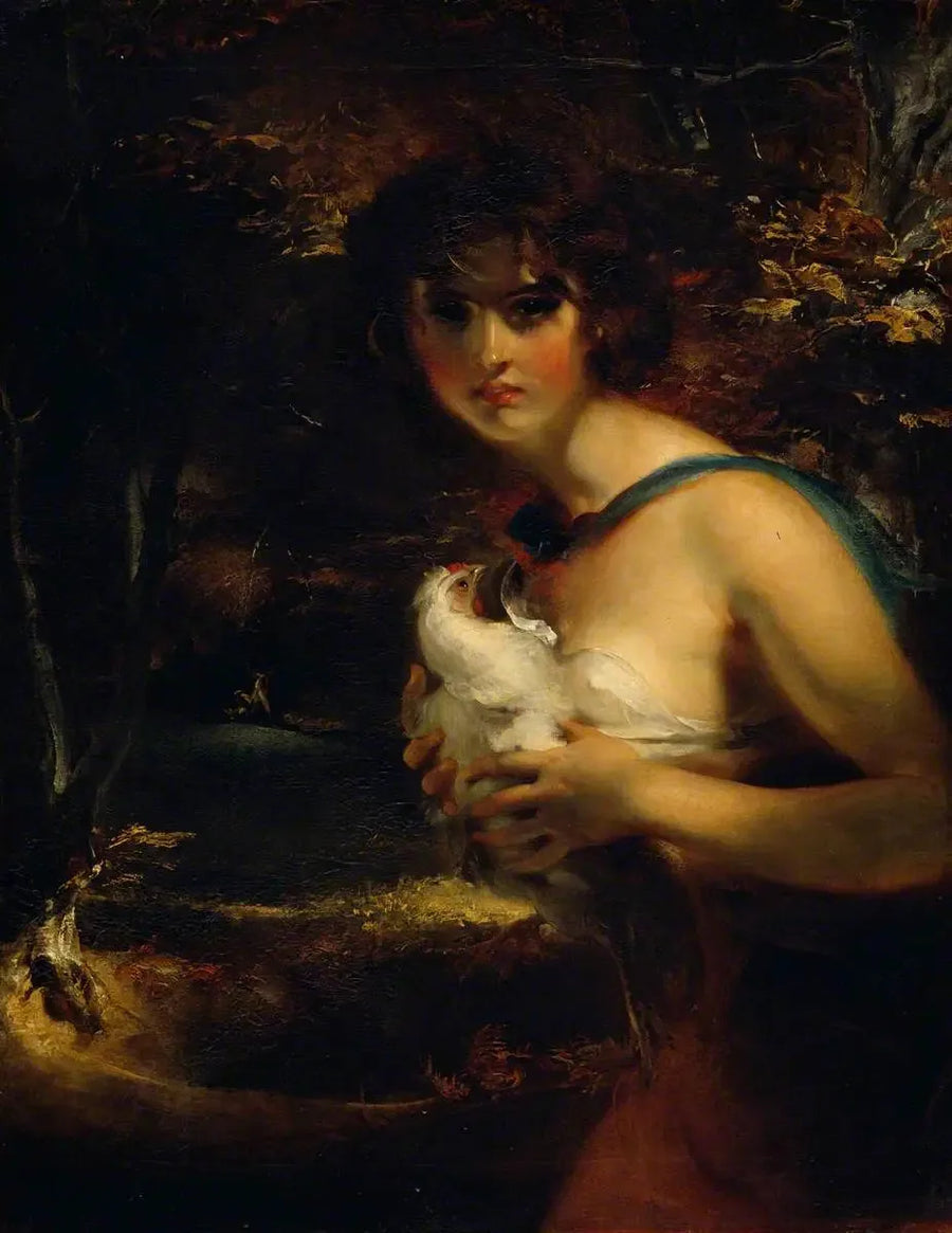 Uma garota cigana - Thomas Lawrence