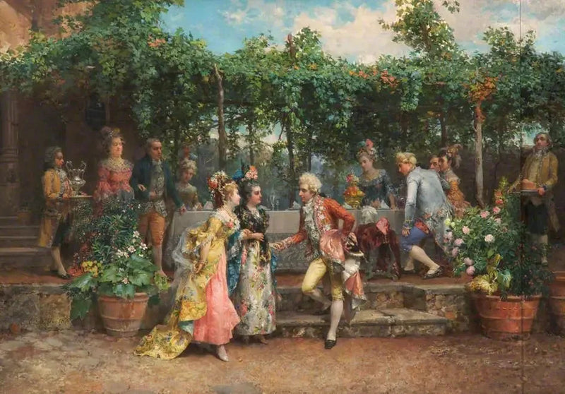 Uma Festa no Jardim - Cesare Augusto Detti
