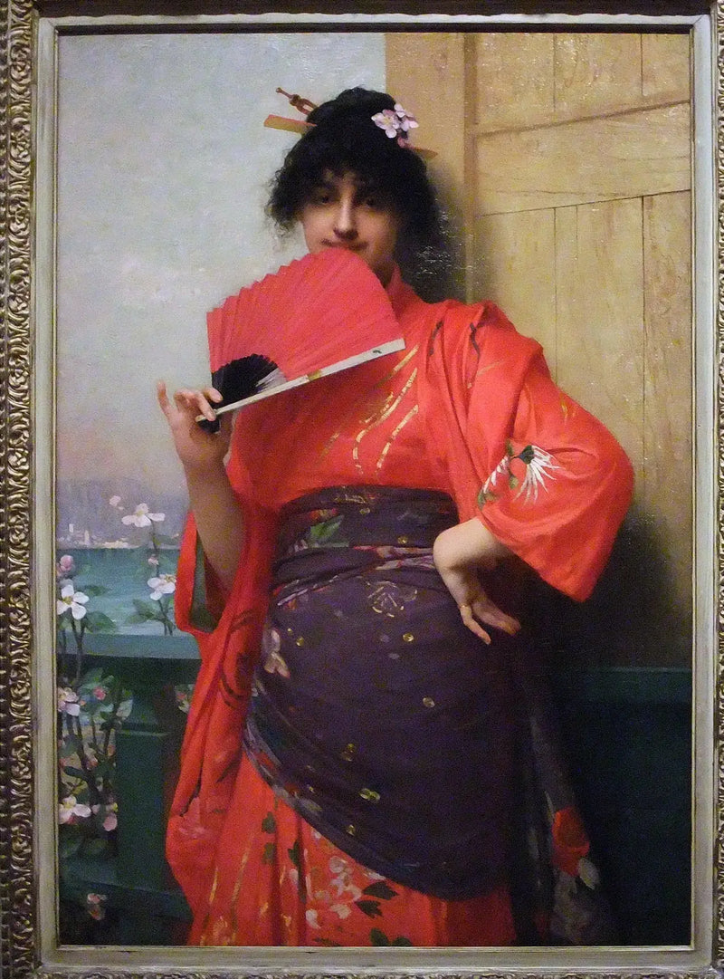 Uma Japonesa - Jules Lefebvre