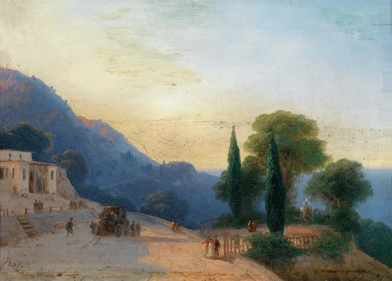 Um dia de verão na Crimeia - Ivan Aivazovsky