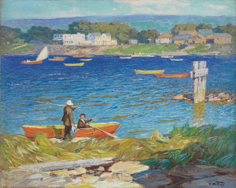 Um Dia de Pesca - Edward Henry Potthast