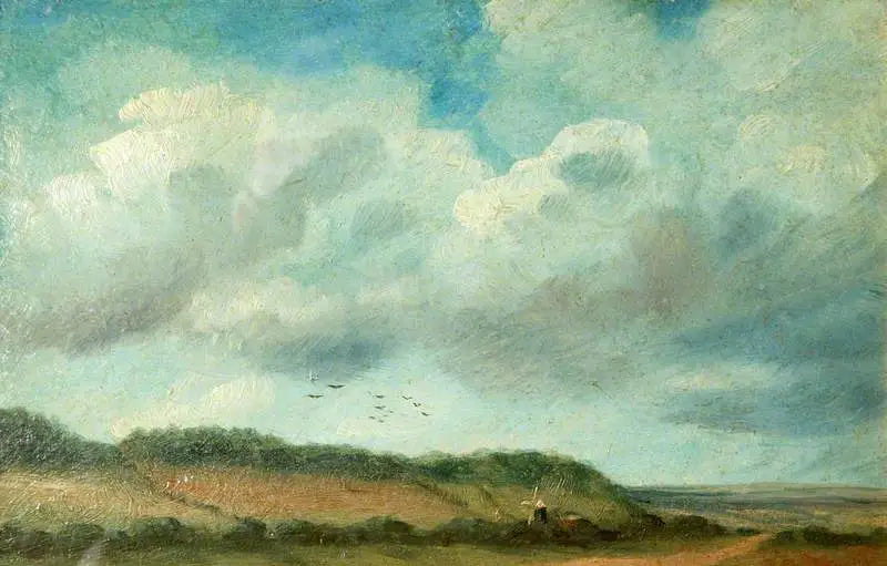 Um dia ventoso - John Constable