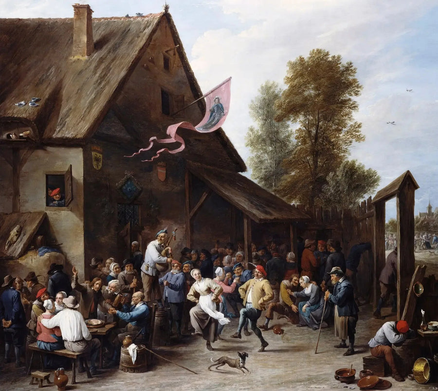 Uma quermesse no dia de São Jorge - David Teniers, o Jovem