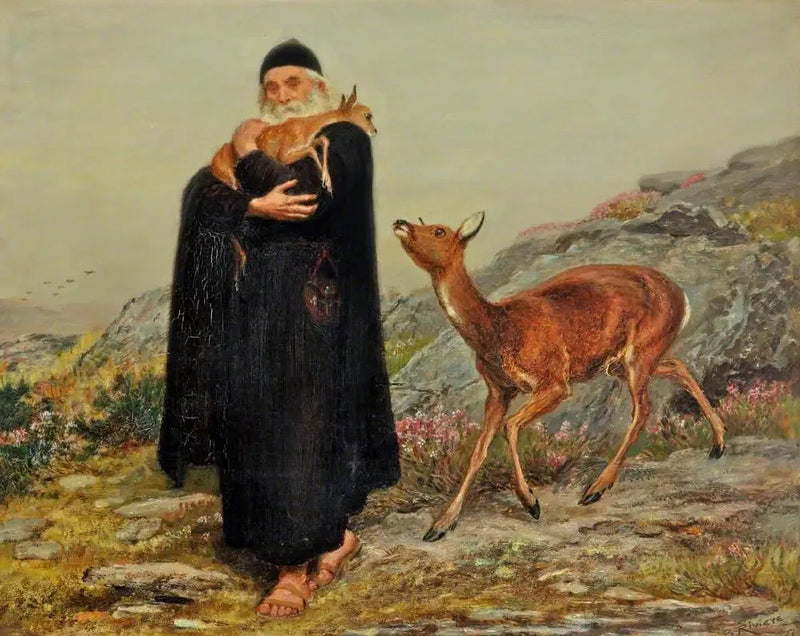 Uma lenda de São Patrício - Briton Rivière