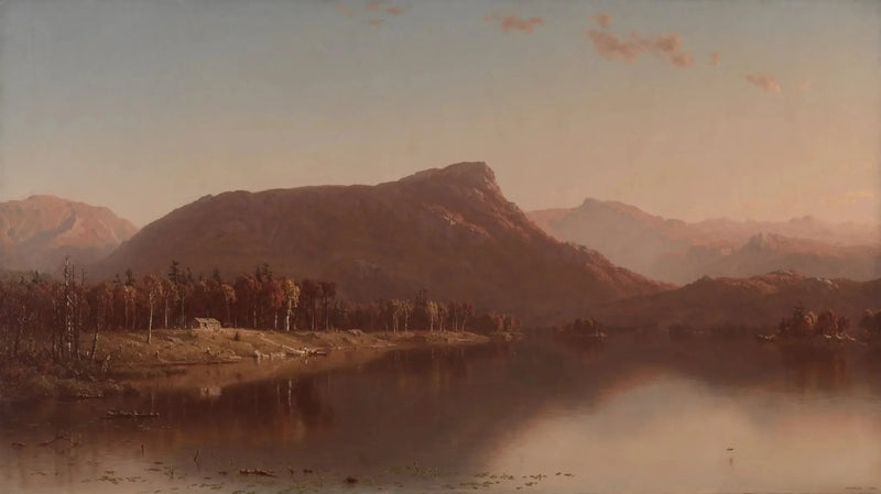 Uma casa na natureza - Sanford Robinson Gifford