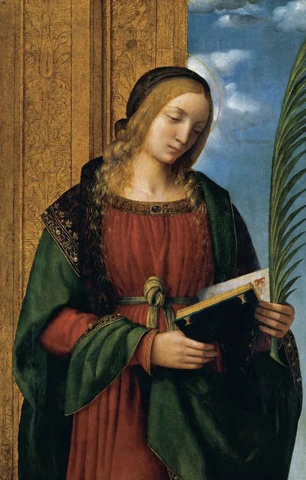 Uma mártir - Bernardino Luini
