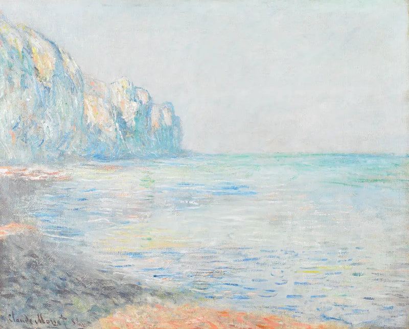 Uma manhã enevoada em Pourville - Claude Monet