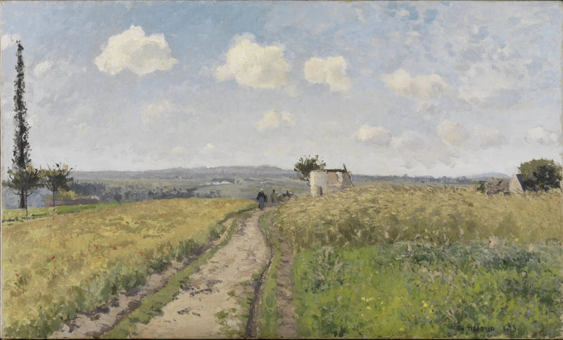 Uma manhã do mês de junho - Camille Pissarro