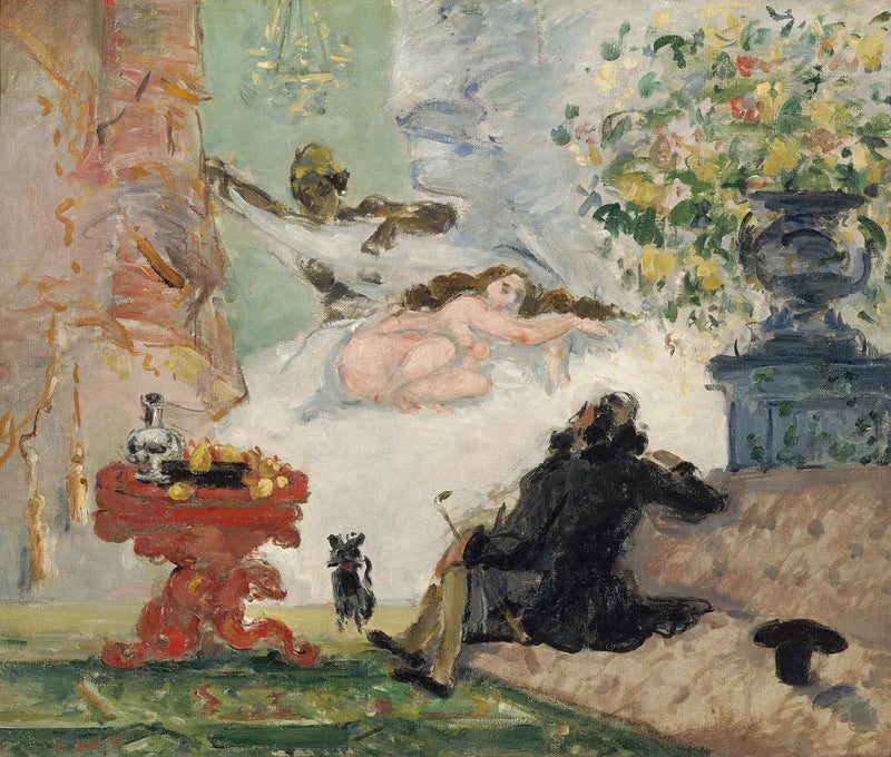 Uma moderna Olympia - Paul Cézanne