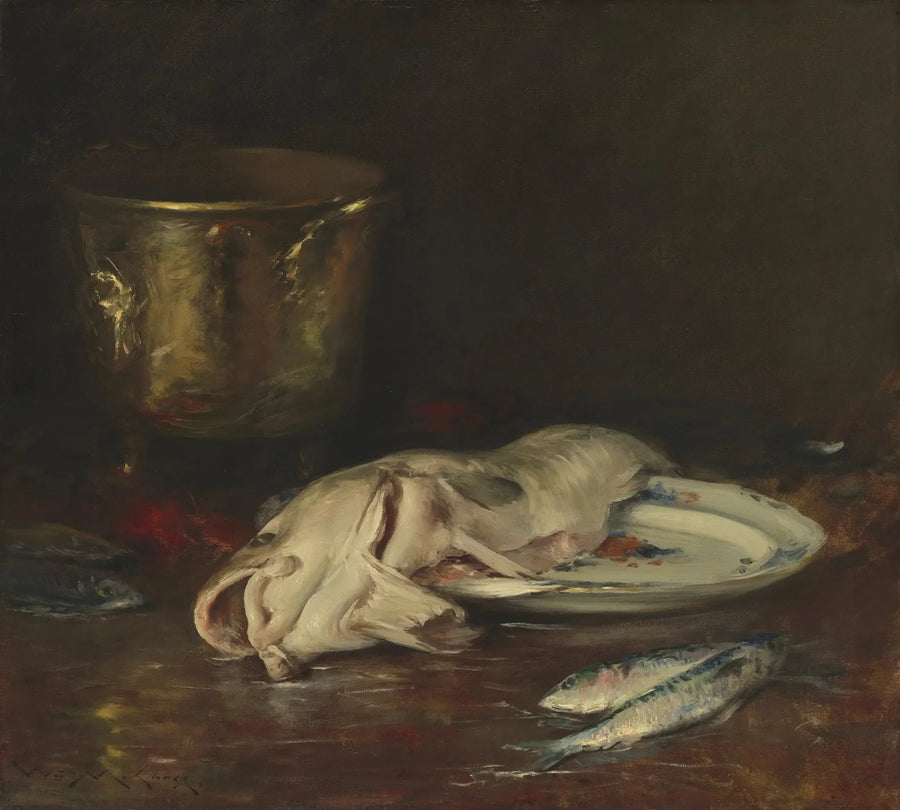 Uma bacalhau inglesa - William Merritt Chase