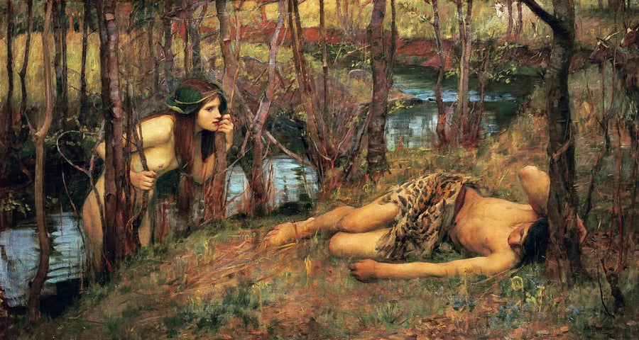 Uma Náyade - John William Waterhouse