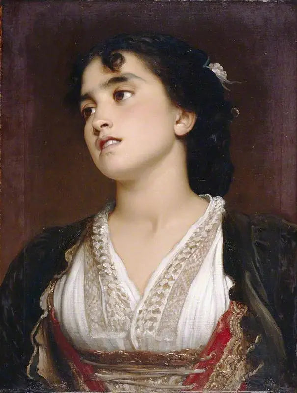 Uma camponesa romana - Frederic Leighton