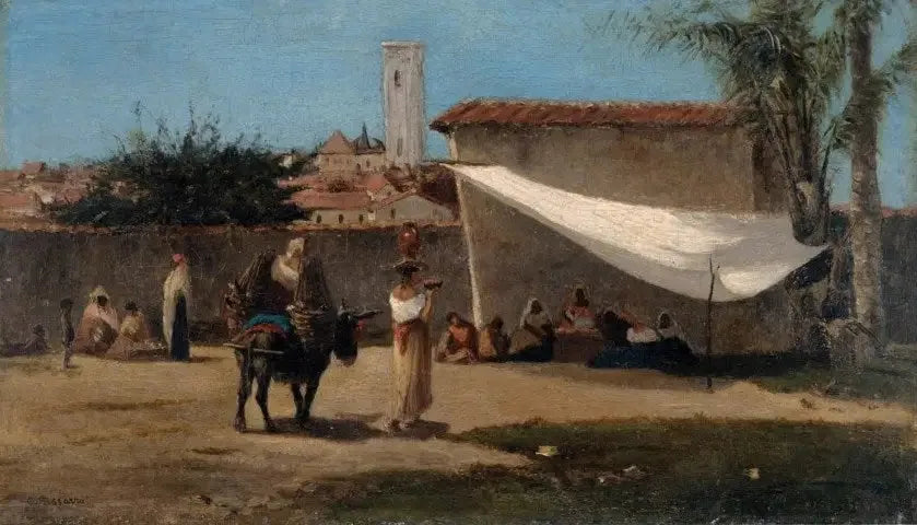Um lugar em Caracas - Camille Pissarro