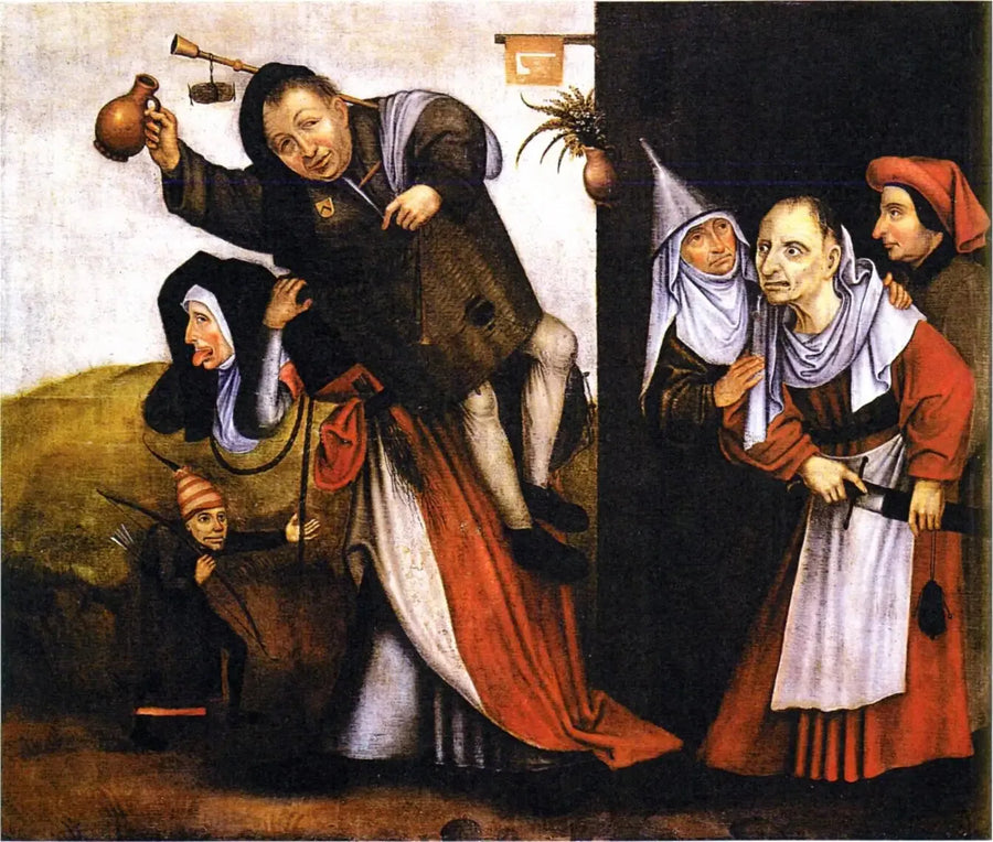 Uma briga de tavernas - Hieronymus Bosch