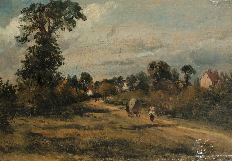 Uma estrada rural - John Constable