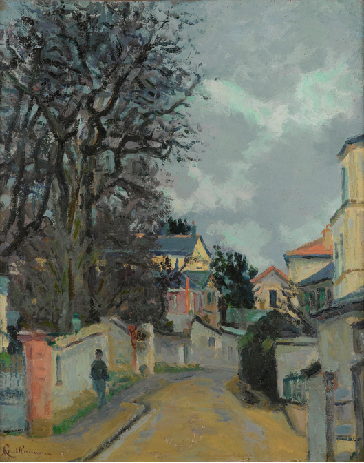 Uma rua em Pontoise - Armand Guillaumin