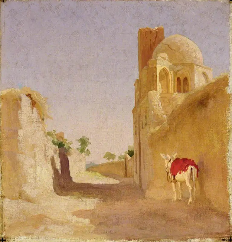 Uma rua de Damasco - Frederic Leighton