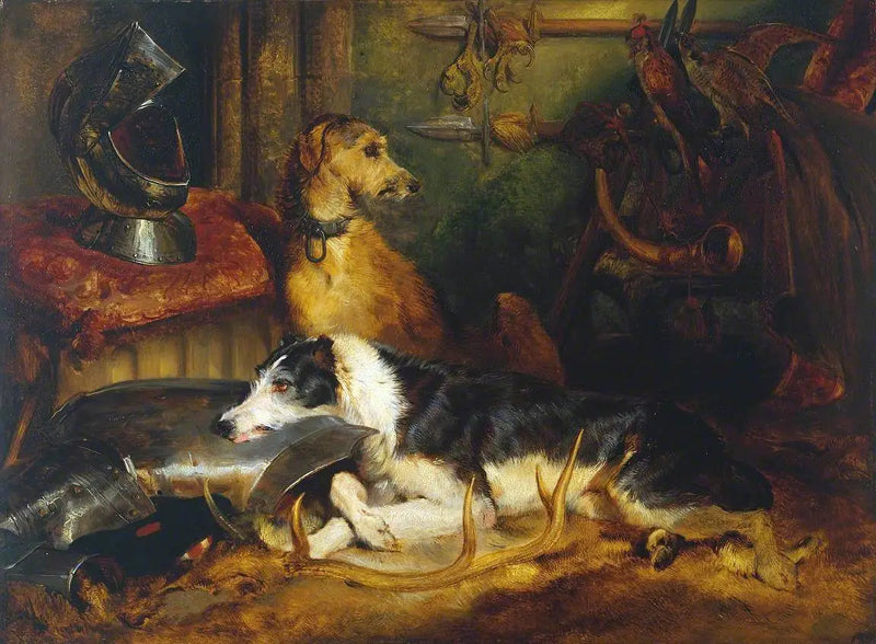 Uma cena em Abbotsford - Edwin Henry Landseer
