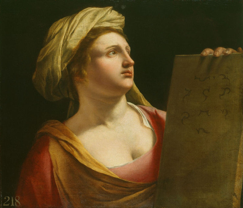 Uma Sibila - Orazio Gentileschi