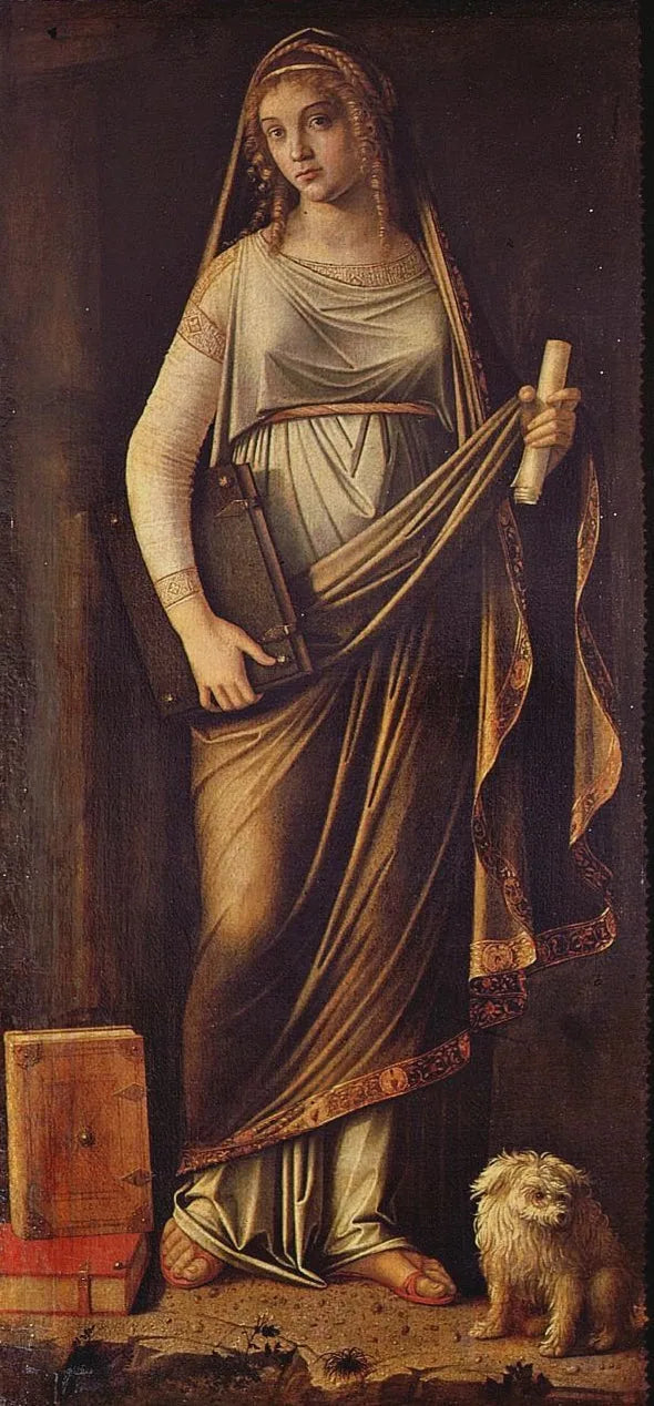 Uma sibila - Vittore Carpaccio
