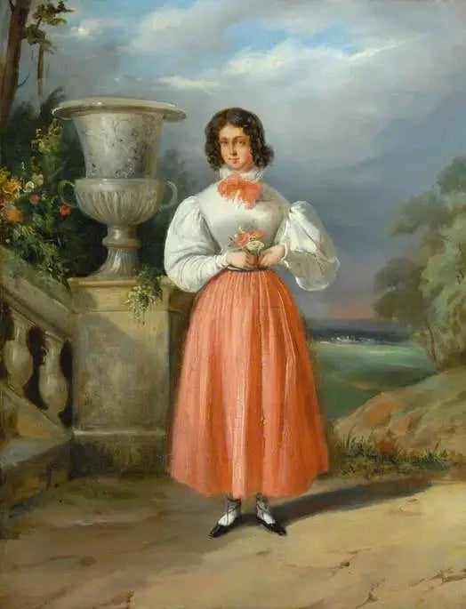 Uma irmã mais velha da Sra. Bowes - Paul Delaroche