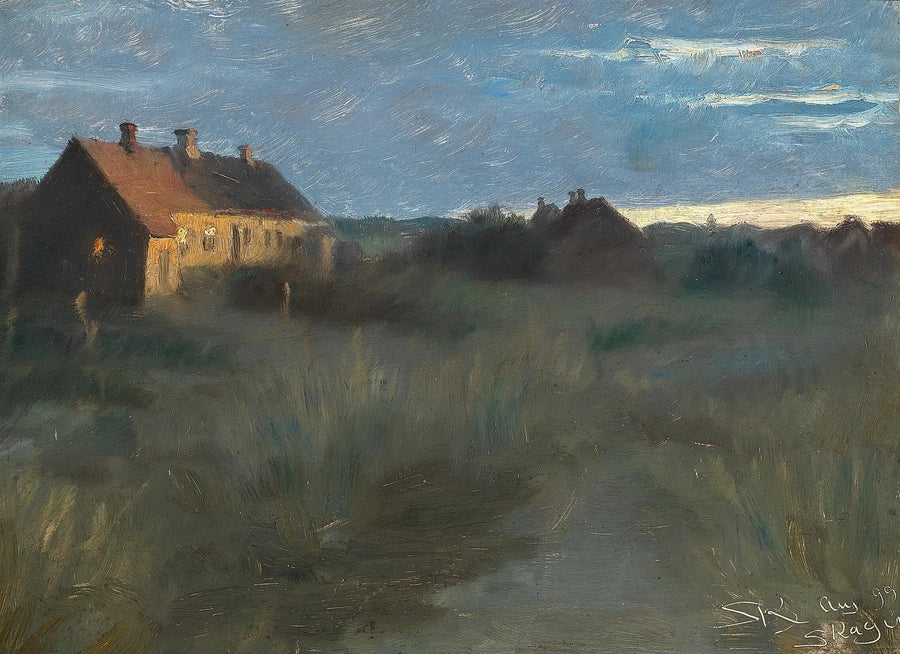 Uma noite de verão em Skagen. - Peder Severin Krøyer