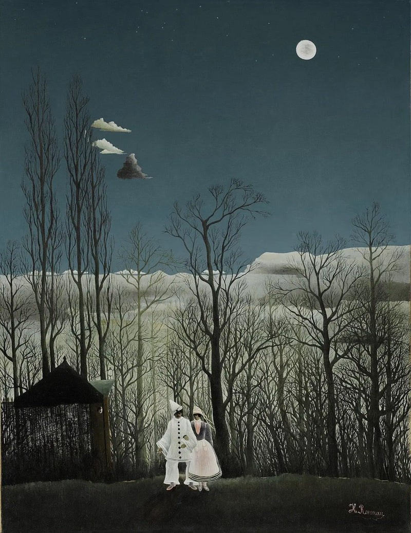 Uma noite de carnaval - Henri Rousseau