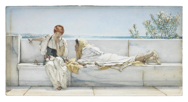 Uma solicitação - Lawrence Alma-Tadema