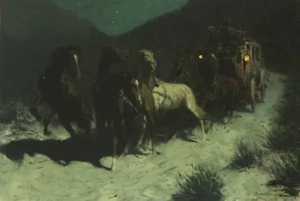 Uma sujeira no vento - Frederic Remington