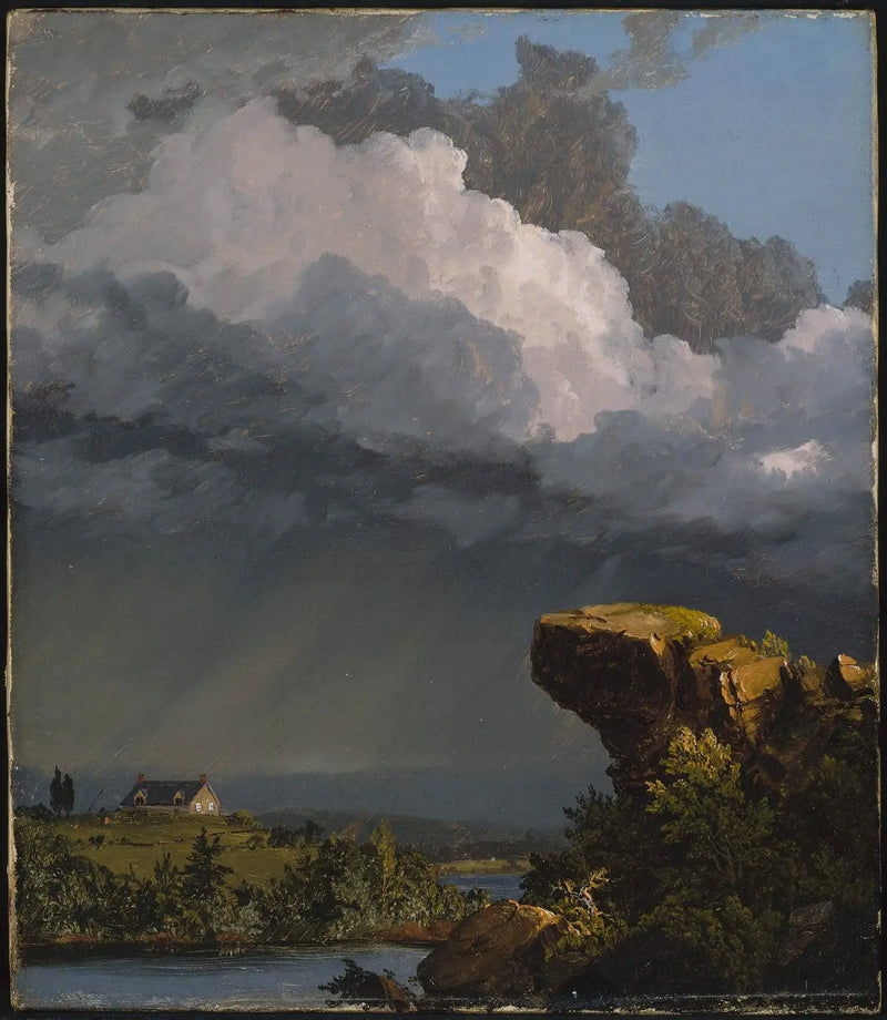 Uma tempestade passageira - Frederic Edwin Church