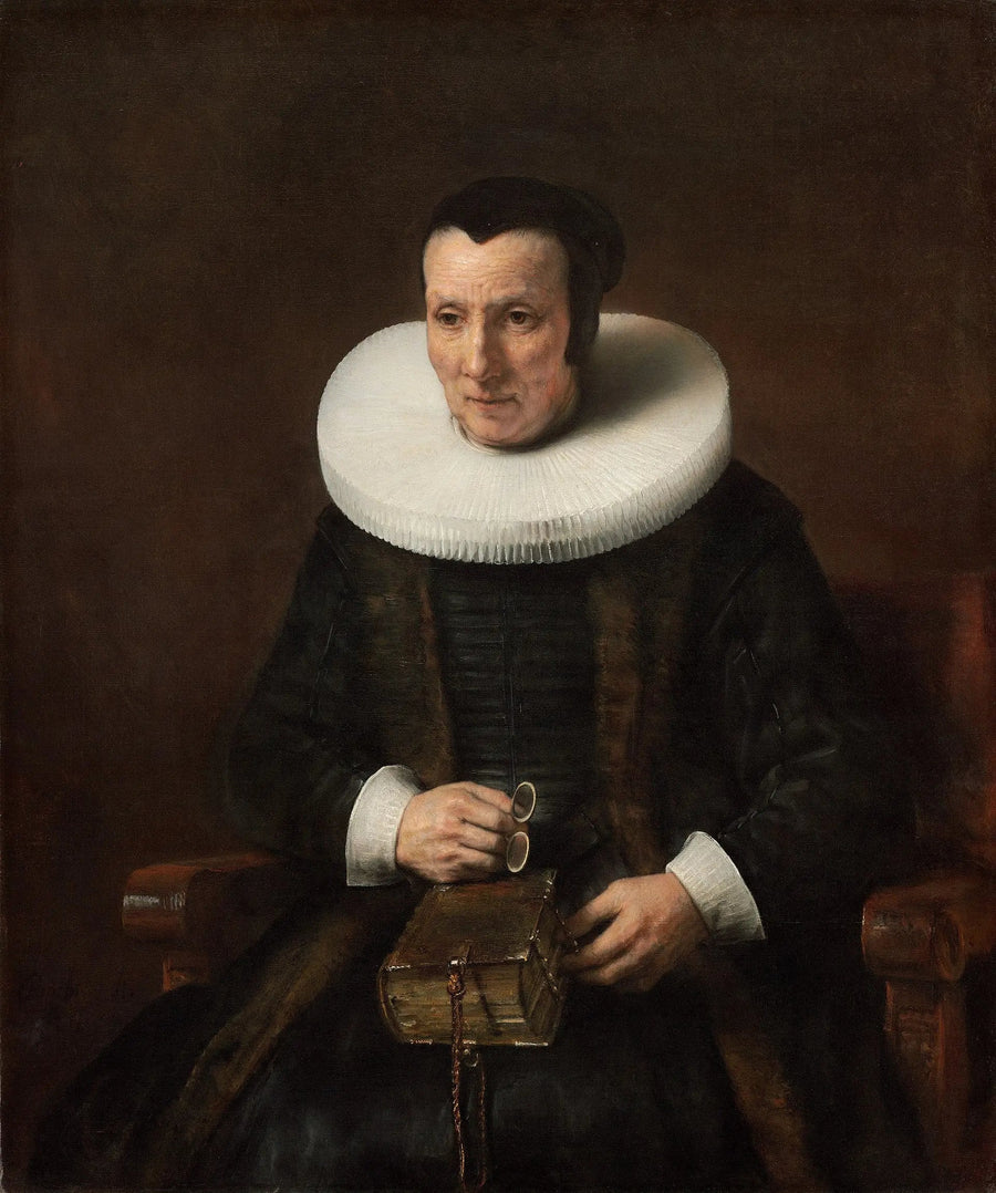 Uma velha senhora com um livro - Rembrandt