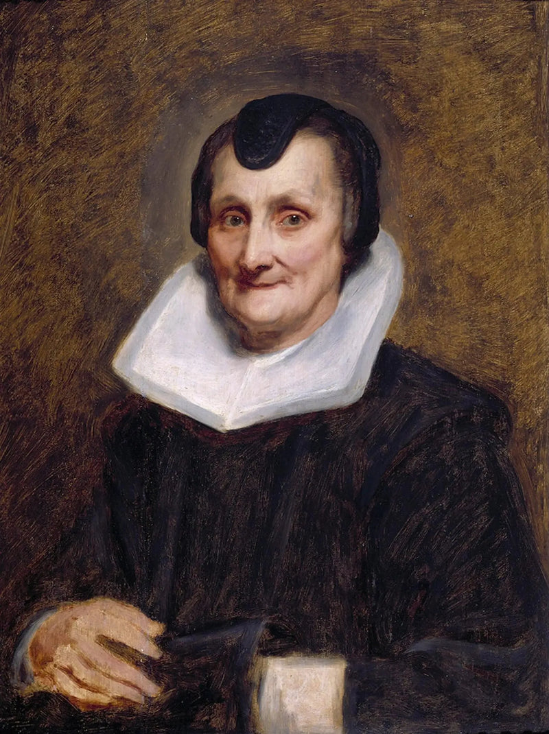 Uma idosa - Antoine van Dyck