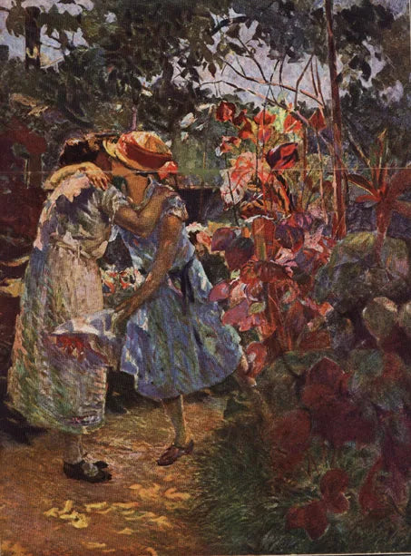 Une visite - Eliseu Visconti