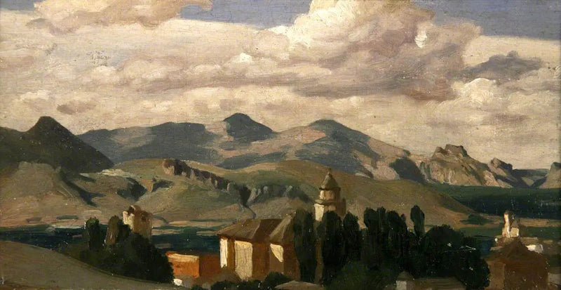 Uma vista espanhola - Frederic Leighton