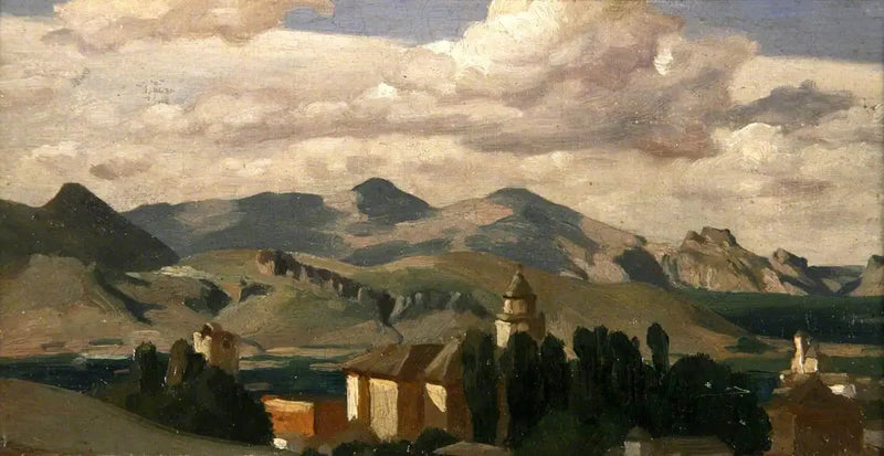 Uma vista espanhola - Frederic Leighton