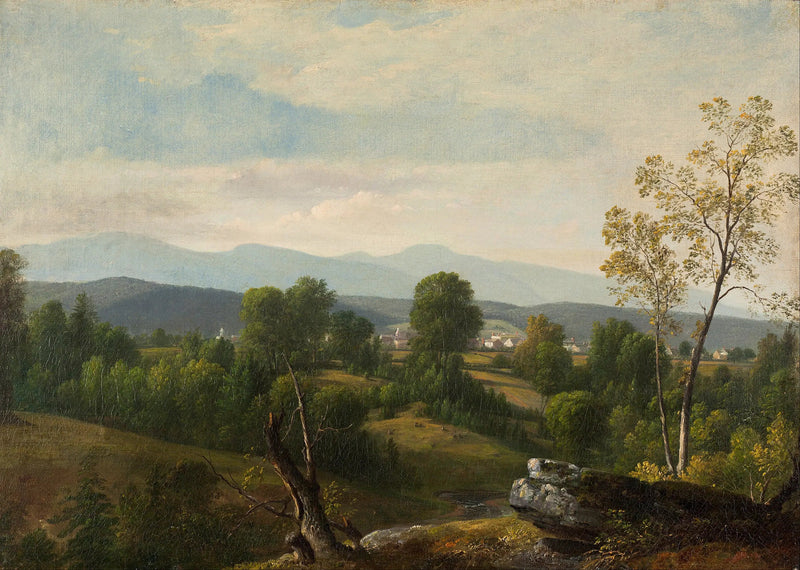 Uma vista do vale - Asher Brown Durand