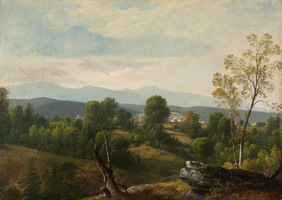 Uma vista do vale - Asher Brown Durand