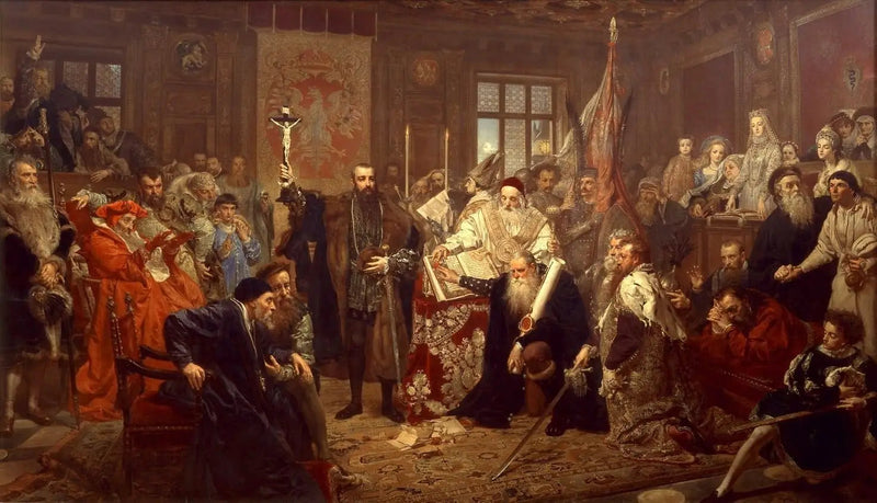 União de Lublin - Jan Matejko