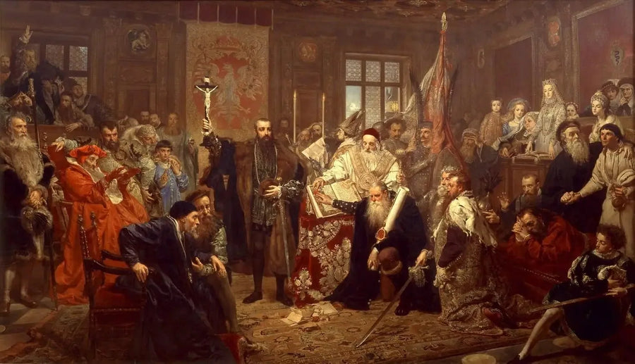 União de Lublin - Jan Matejko