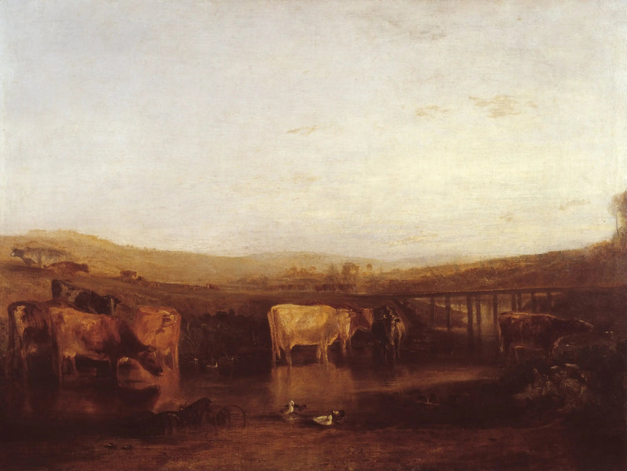 União do Tâmisa e do Ísis - J. M. W. Turner