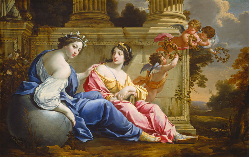 Uranie e Calliope - Simon Vouet