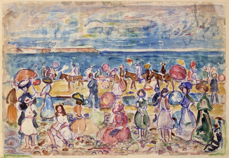 Férias na Nova Inglaterra - Maurice Prendergast