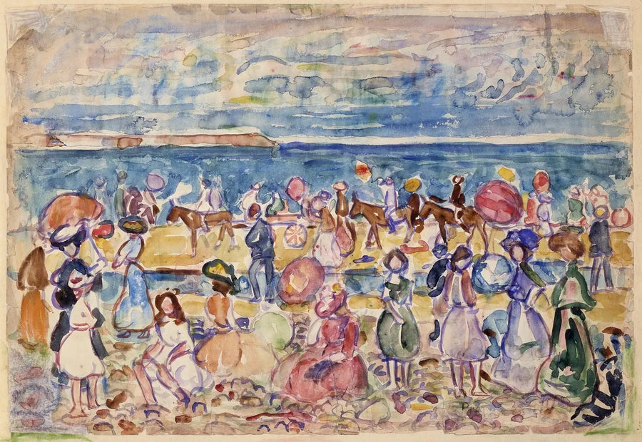 Férias na Nova Inglaterra - Maurice Prendergast