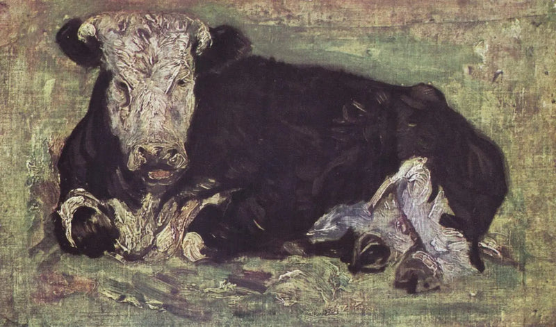 Vaca deitada - Vincent van Gogh