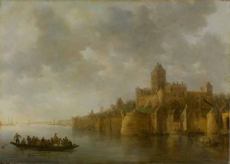Le Valkhof à Nimègue - Jan van Goyen