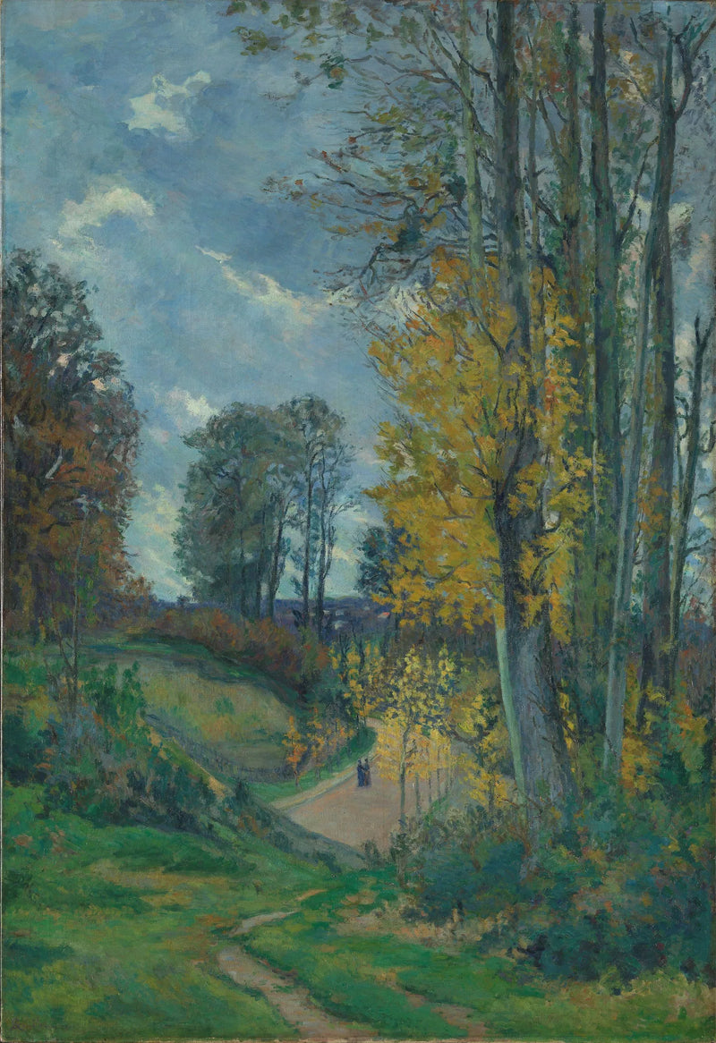 Vallée de Chevreuse, no outono - Armand Guillaumin