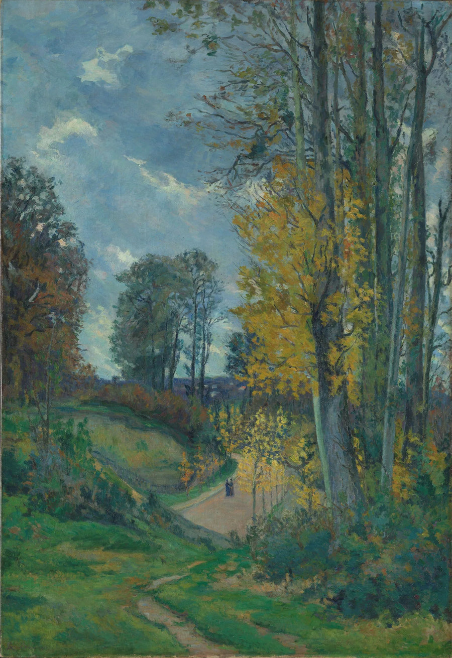 Vallée de Chevreuse, no outono - Armand Guillaumin