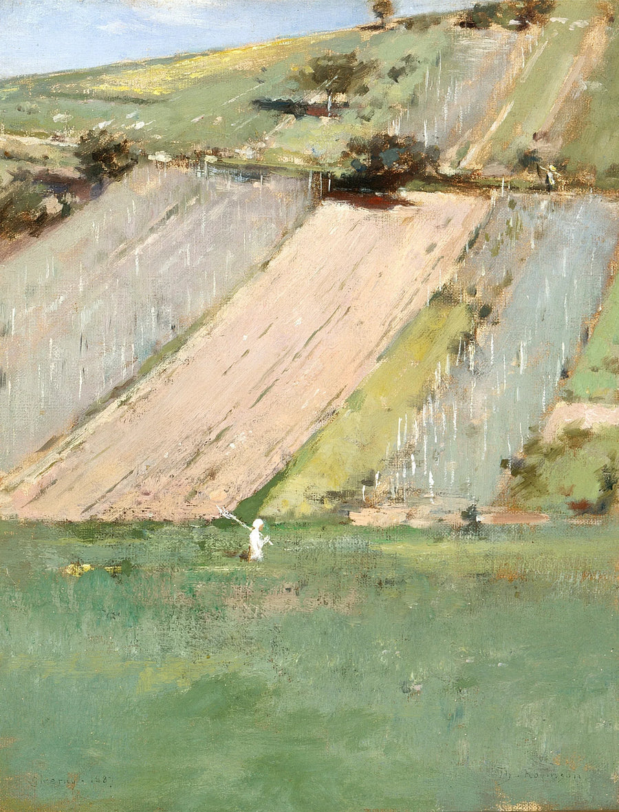 Vale do Sena, Giverny - Theodore Robinson