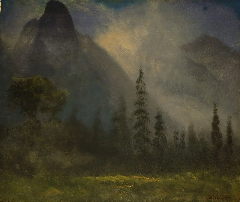 Vale do Yosemite - Albert Bierstadt