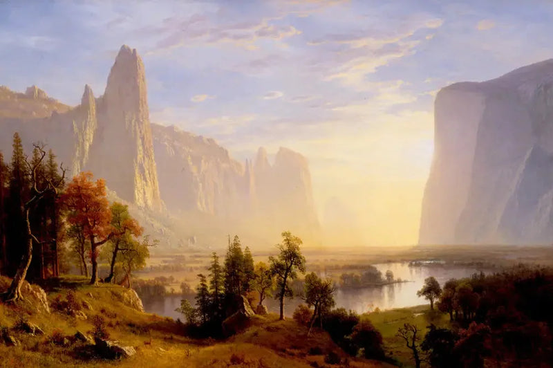 Vale do Yosemite - Albert Bierstadt